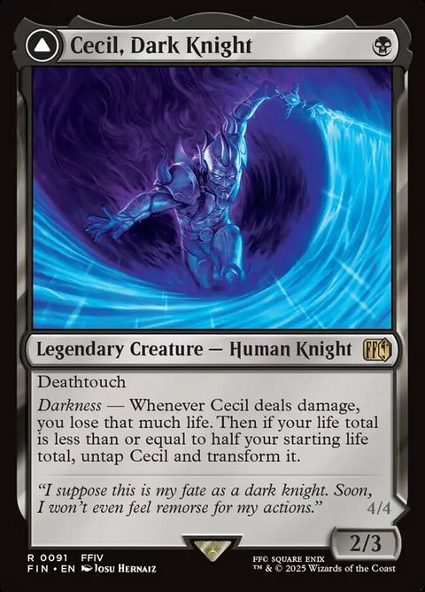 fin mtg cards mtg-singles-fin-cecildarkknightcecilredeemedpaladin-91 – Stardust Print Size:Premium - 16