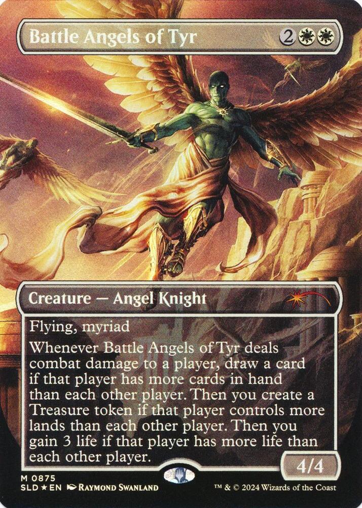 Battle Angels of Tyr RAINBOW FOIL - 0875 Secret Lair