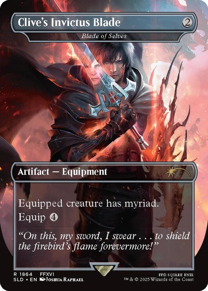 Clive's Invictus Blade - Blade of Selves JAPANESE - 1864 SLD