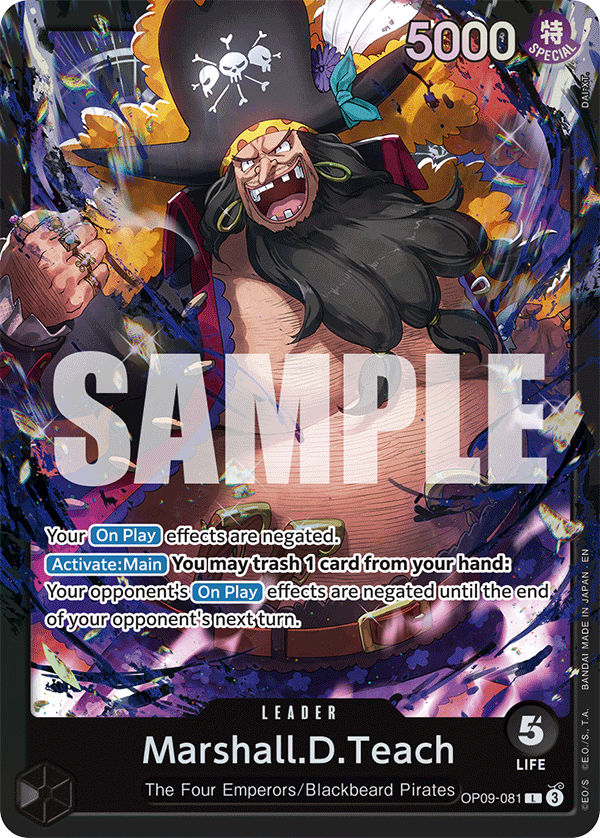 Starter Deck - Marshall.D.Teach (ST27)