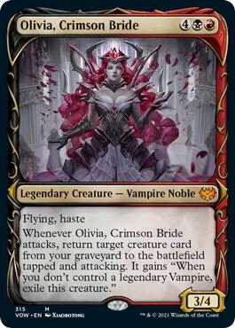 Olivia, Crimson Bride (Showcase) EX Condition - 315 VOW