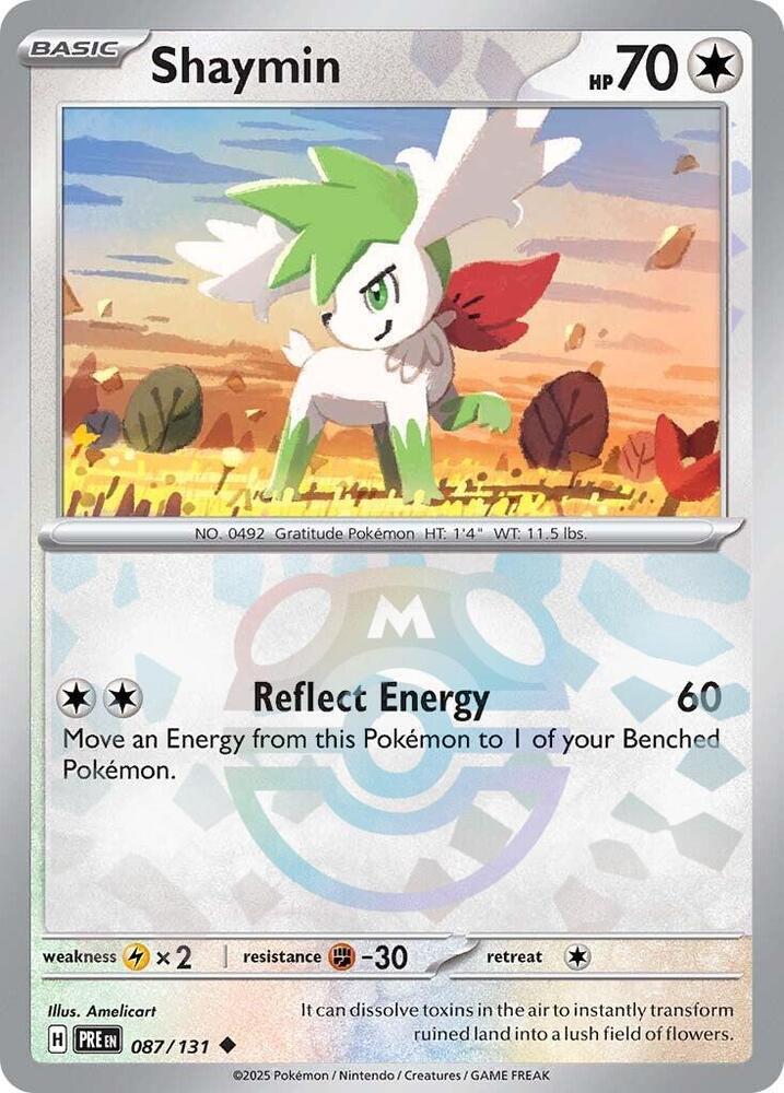 Shaymin (Master Ball) 087/131 PRE EN