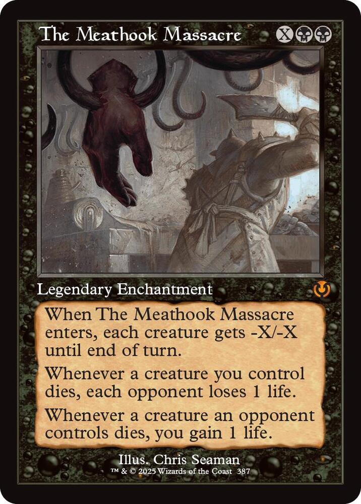 The Meathook Massacre Retro Frame - 387 INR