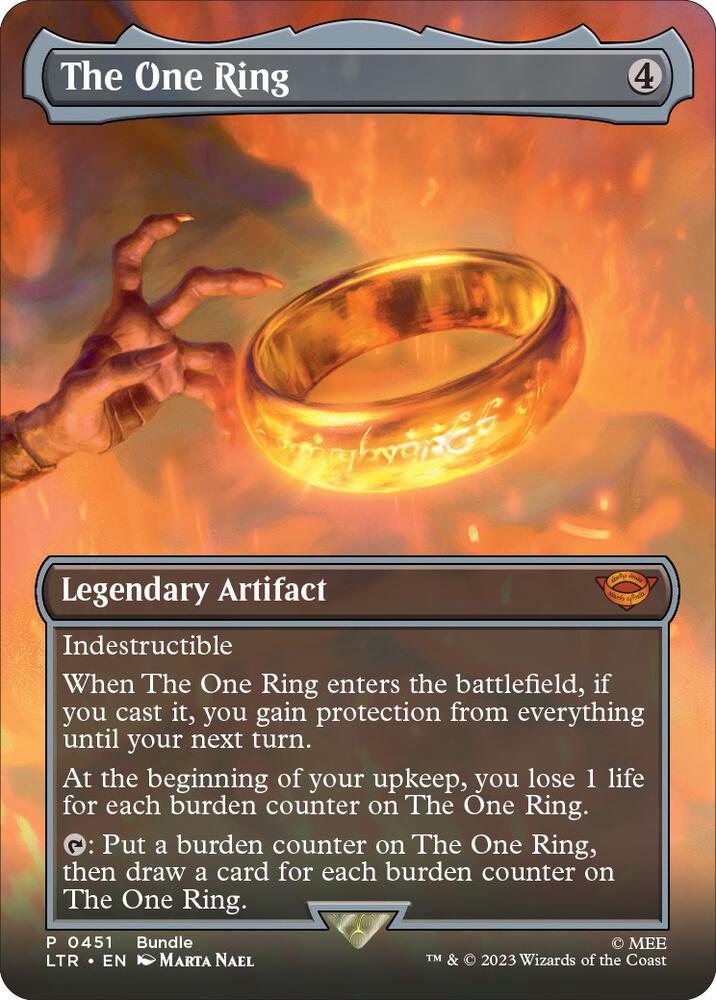 The One Ring (Borderless) FOIL - 0451 LTR