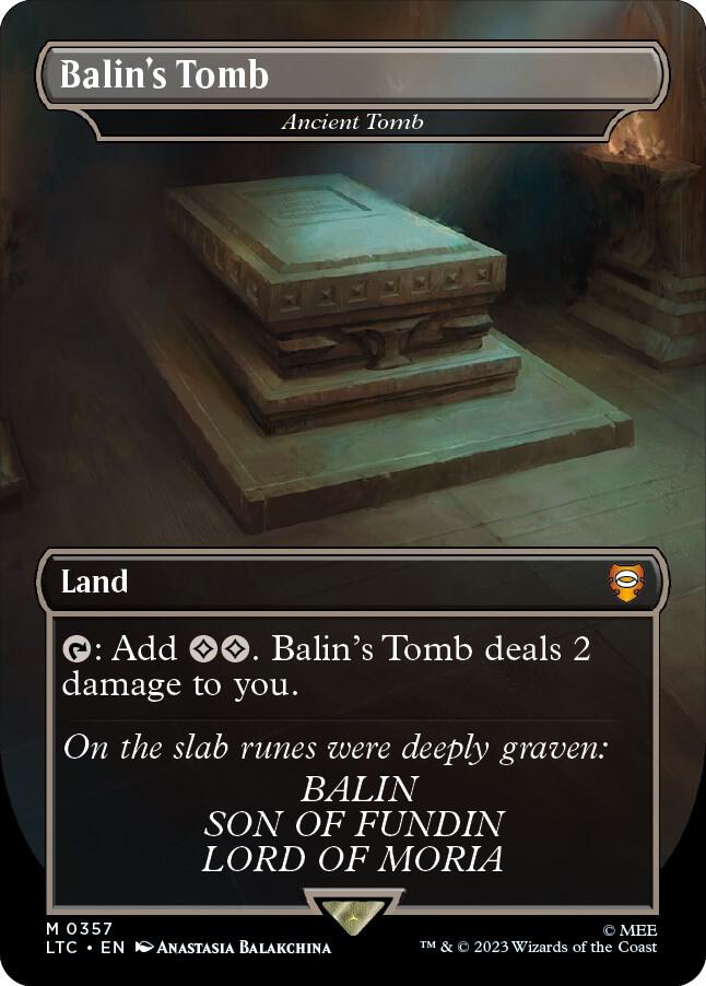 Balin's Tomb - Ancient Tomb SURGE FOIL - 0387 LTC