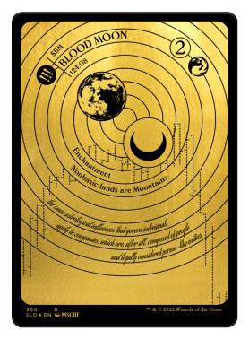 Blood Moon (Foil Etched Gold) - 366 SLD