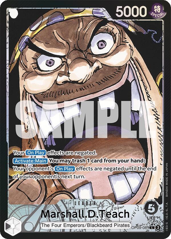 Marshall.D.Teach (Parallel) - OP09-081