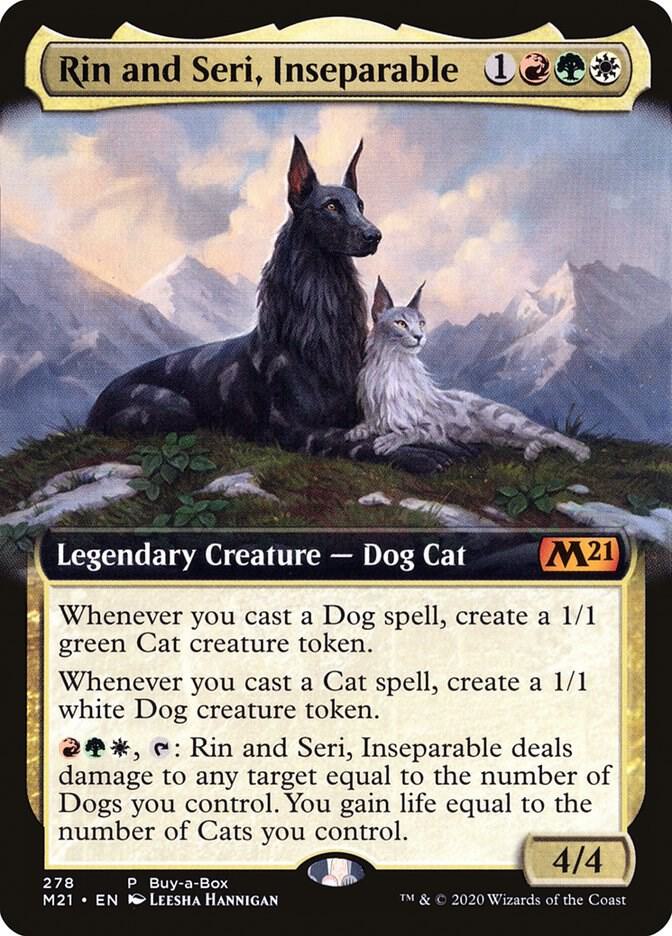 Rin and Seri, Inseparable FOIL - 278 Buy A Box Promo