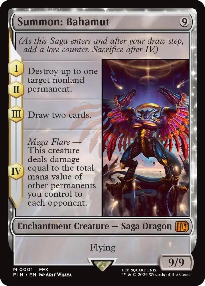 Summon: Bahamut - 0001 FIN