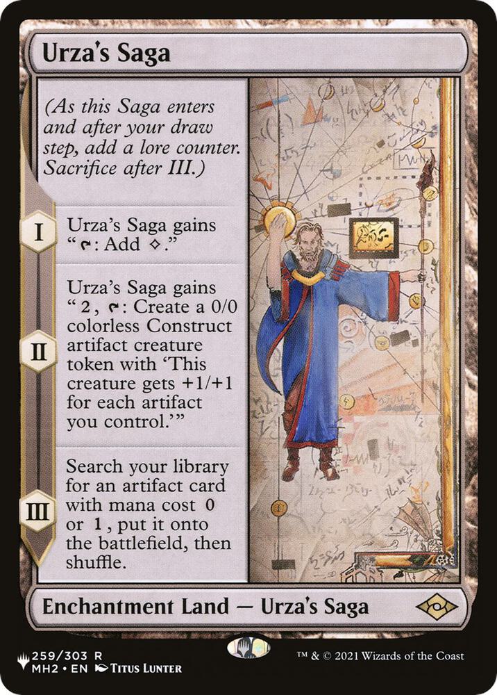 Urza's Saga - 259 The List