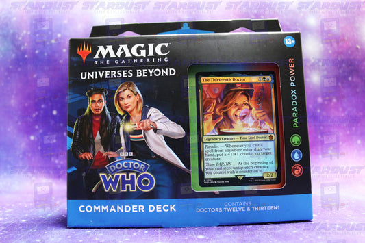Universes Beyond Doctor Who Commander Deck - Paradox Power