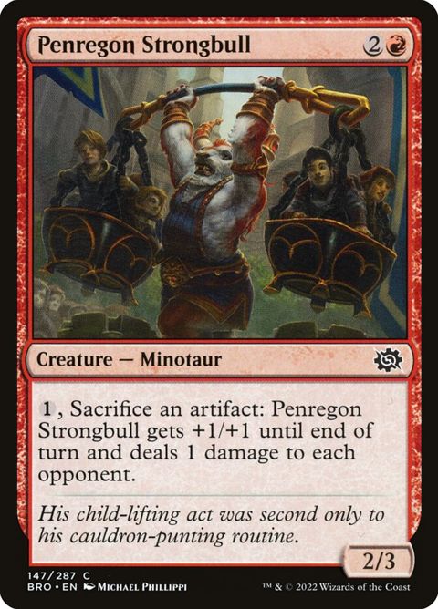 147-penregonstrongbull