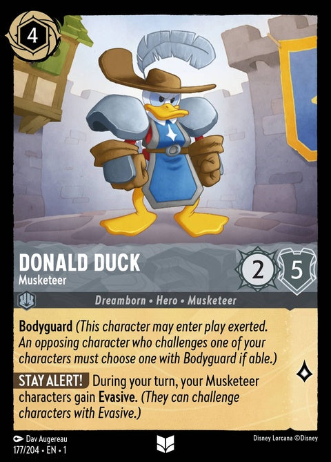 177-donaldduck-musketeer