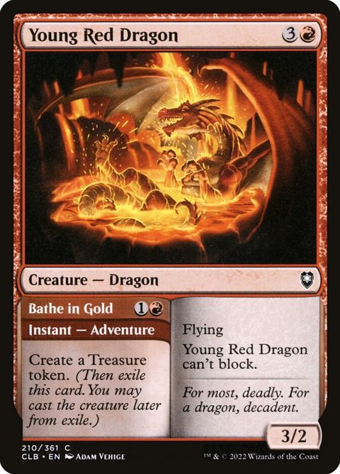 210-youngreddragonbatheingold