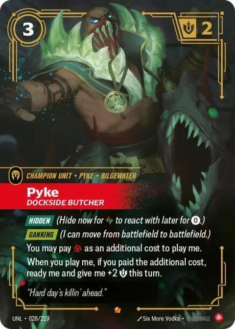 28-pykedocksidebutcher