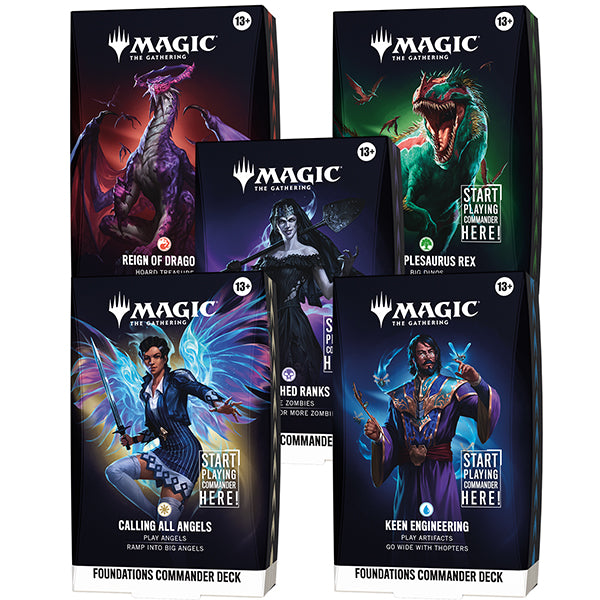 Reality Fracture Foundations Starter Commander Deck Bundle