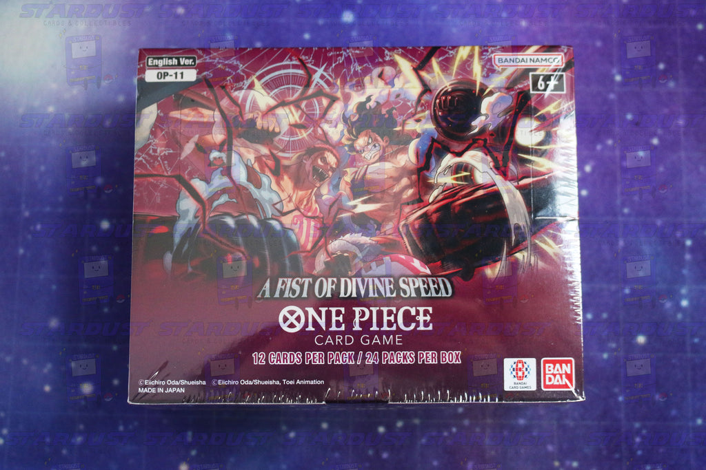 A Fist of Divine Speed OP-11 Booster Box One Piece Card Game