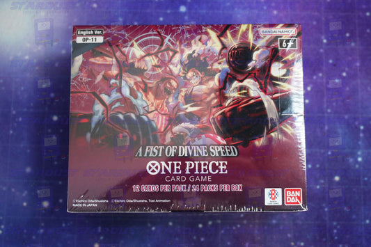A Fist of Divine Speed OP-11 Booster Box One Piece Card Game