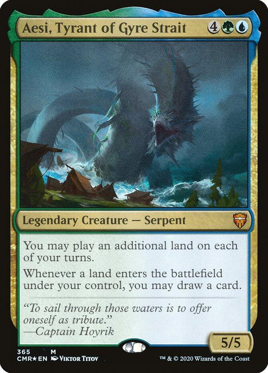 Aesi, Tyrant of Gyre Strait FOIL - 365 CMR