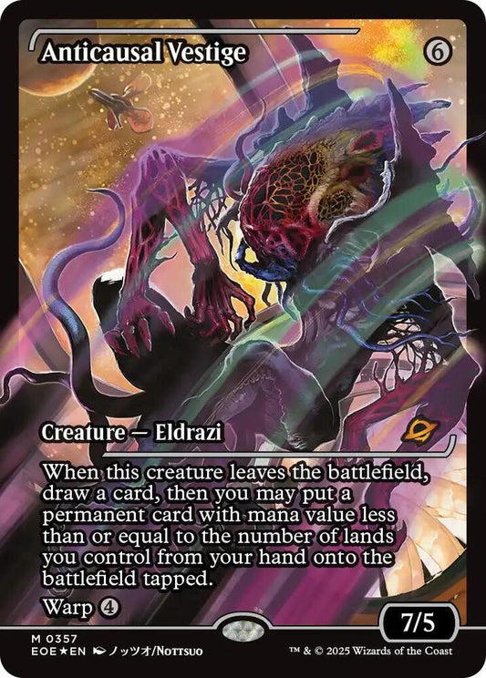 Anticausal Vestige (Showcase) Foil JAPANESE - 0357 EOE