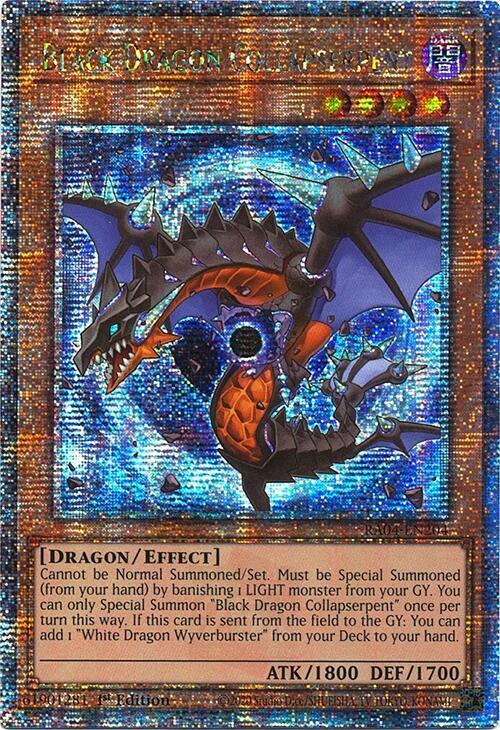 Black Dragon Collapserpent (Quarter Century Rare) - RA04-EN204