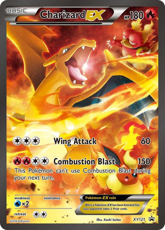 Charizard EX Promo Excellent - XY121 Black Star Promo