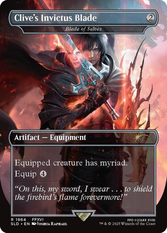 Clive's Invictus Blade - Blade of Selves JAPANESE - 1864 SLD