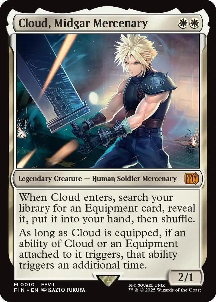Cloud, Midgar Mercenary - 0010 FIN