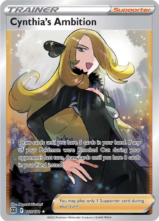 Cynthia's Ambition (Full Art) - 169 SWSH09