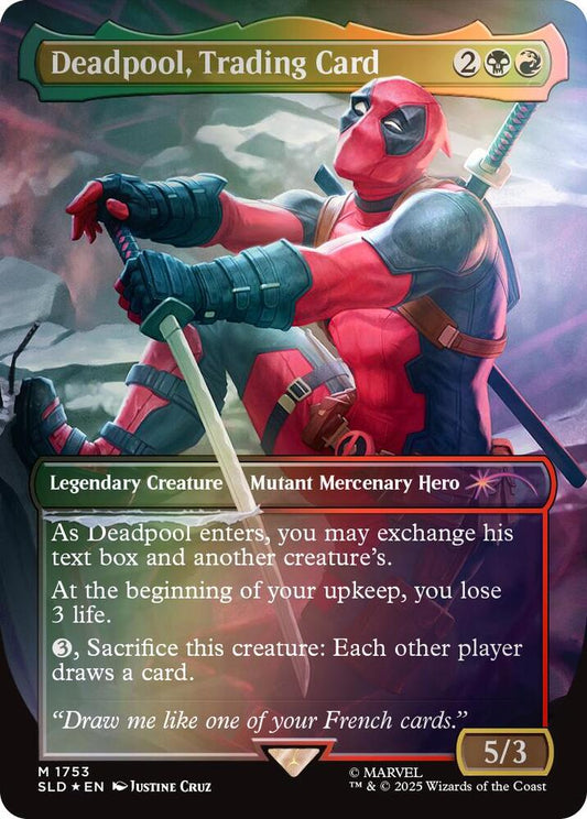 Deadpool, Trading Card - 1753 Secret Lair Drop Series