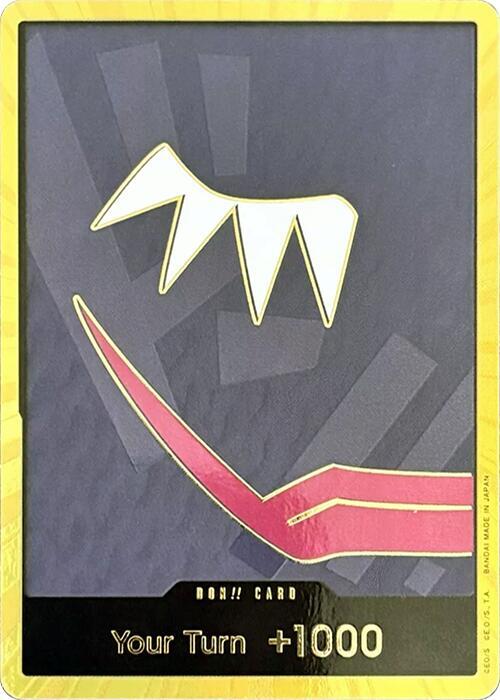 DON!! Card (Rosinante) (Gold) - PRB