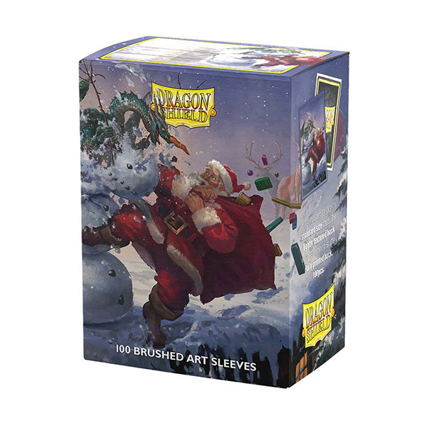 Dragon Shield - Brushed Art Standard Size Sleeves 100pk - Christmas 2025
