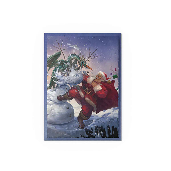 Dragon Shield - Brushed Art Standard Size Sleeves 100pk - Christmas 2025