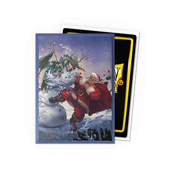 Dragon Shield - Brushed Art Standard Size Sleeves 100pk - Christmas 2025