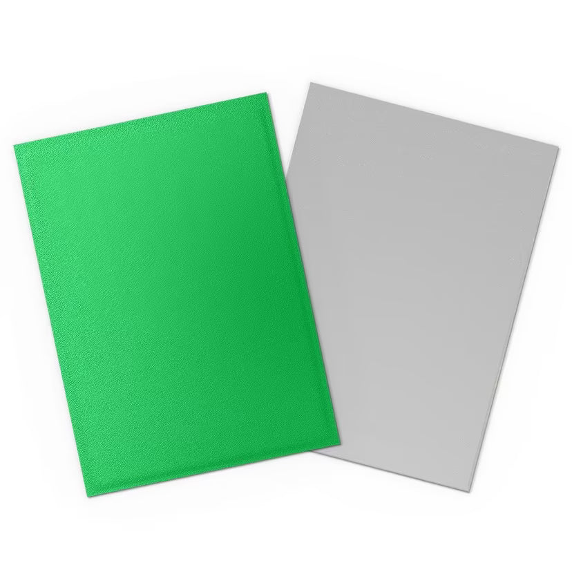 Dragon Shield - Dual Matte Art Standard Size Sleeves 100pk - Apple Green and Silver