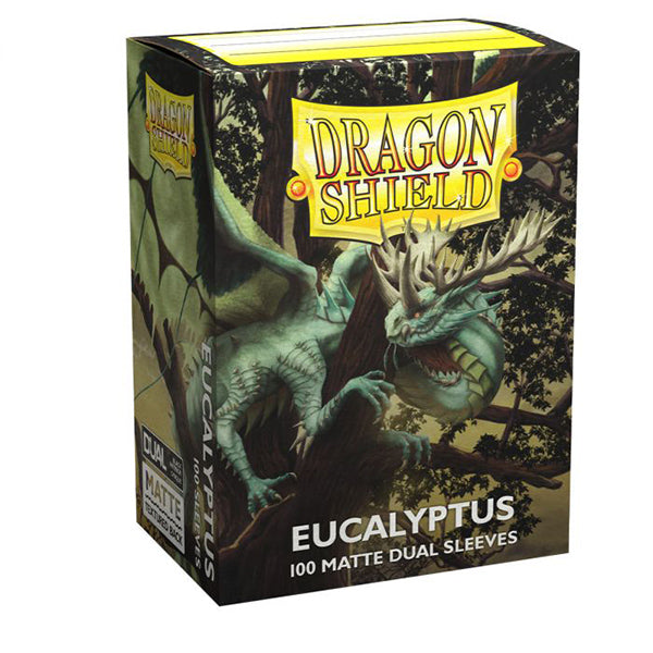 Dragon Shield - Dual Matte Standard Size Sleeves 100pk - Eucalyptus