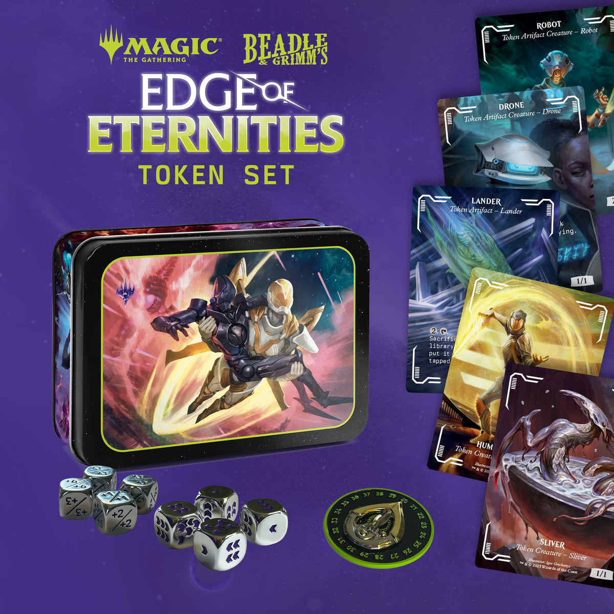 Beadle & Grimms - Edge of Eternities Token Set