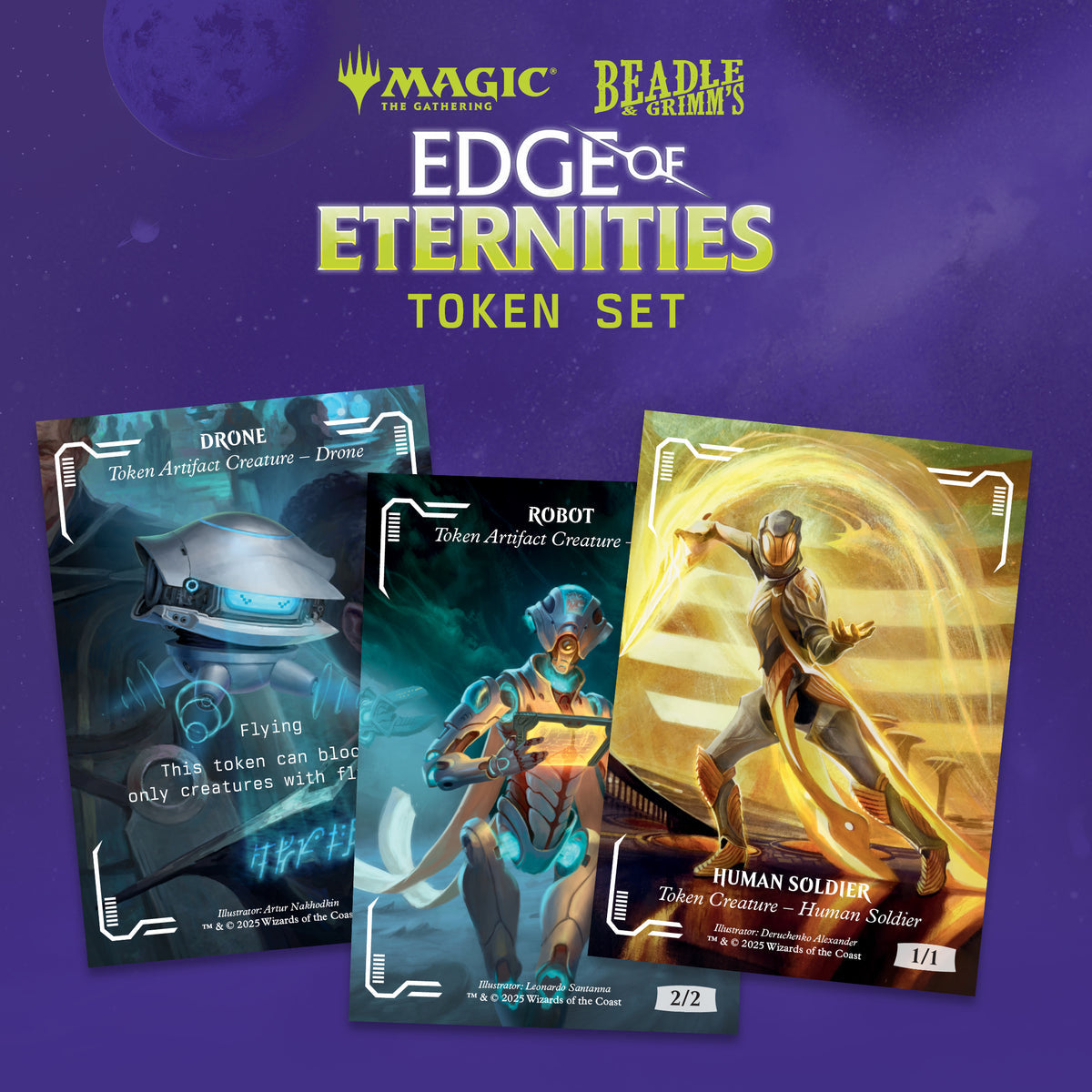 Beadle & Grimms - Edge of Eternities Token Set