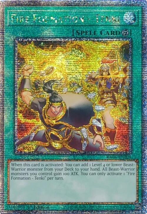 Fire Formation - Tenki (Quarter Century Rare) - RA04-EN201