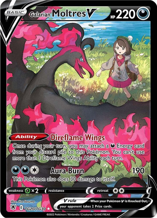 Galarian Moltres V - TG20 SWSH10