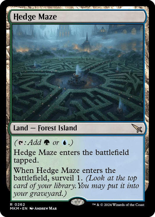 Hedge Maze - 0262 MKM
