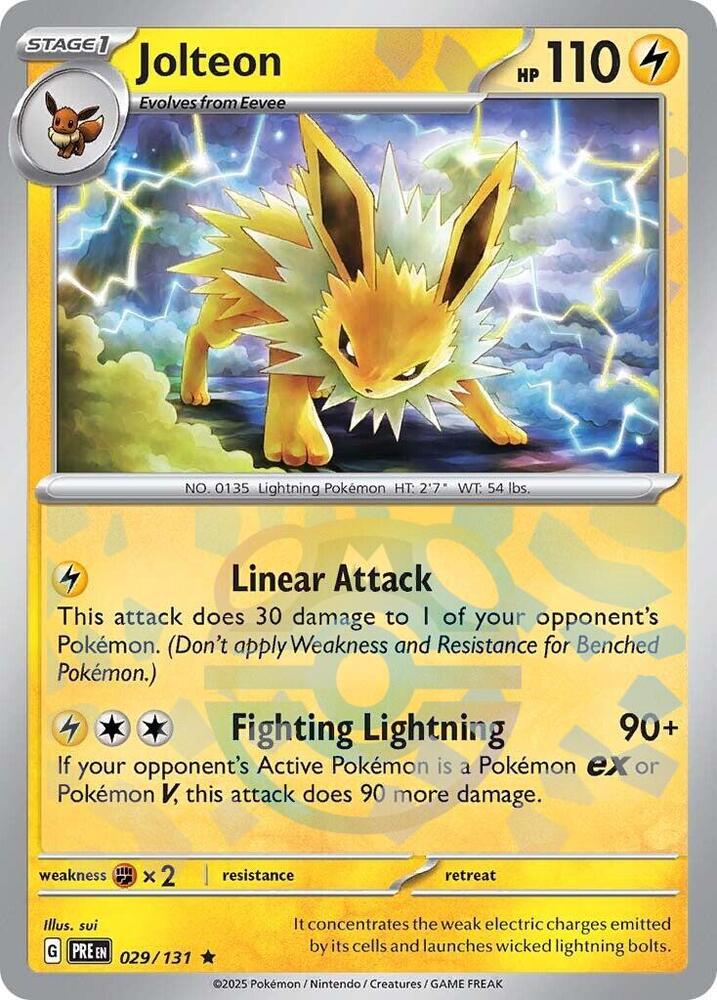 Jolteon (Master Ball) 029/131 PRE