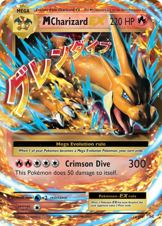 M Charizard EX 13 XY Evolutions