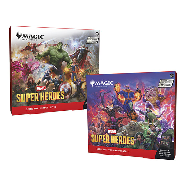 Marvel Super Heroes Scene Box Bundle