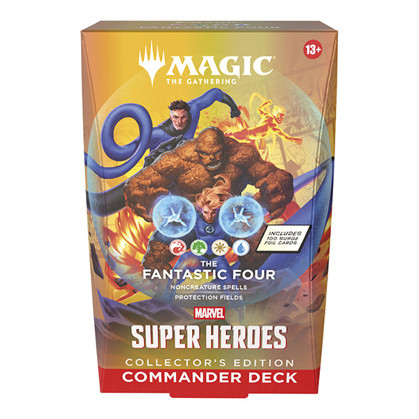 Marvel Super Heroes Collector Commander Deck Set of 4