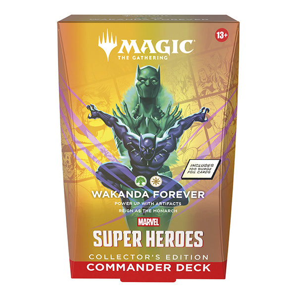 Marvel Super Heroes Collector Commander Deck Set of 4