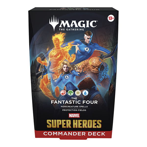 Marvel Super Heroes Commander Deck Set of 4