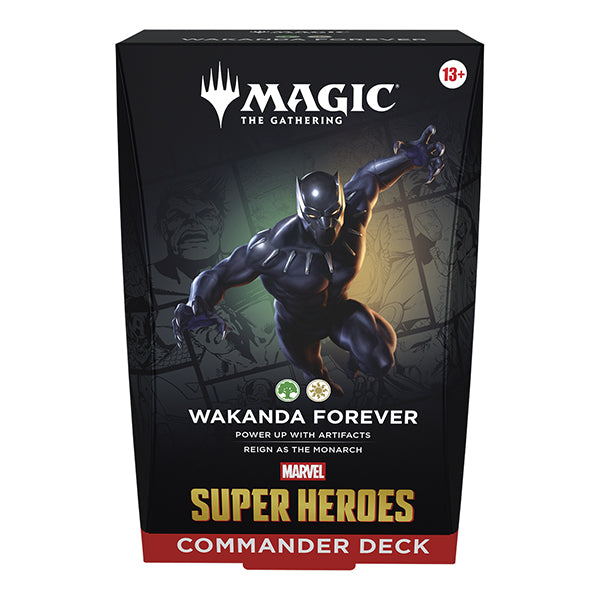 Marvel Super Heroes Commander Deck Set of 4