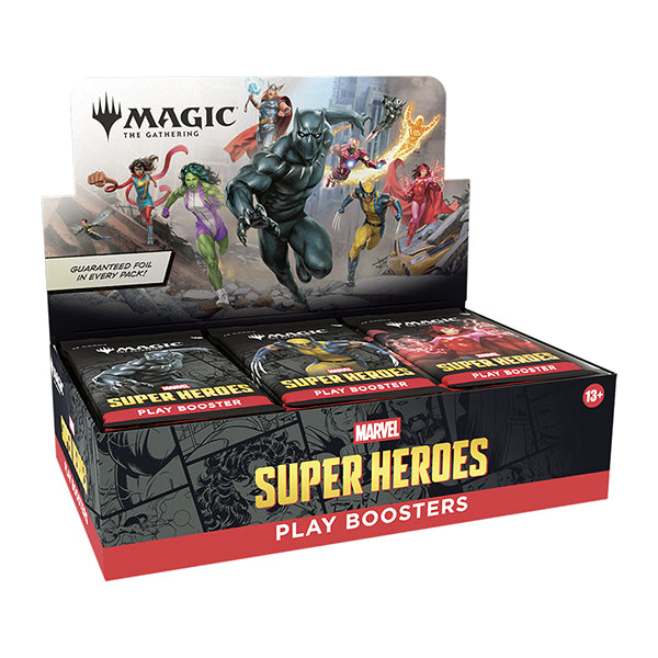 Marvel Super Heroes Play Booster Box