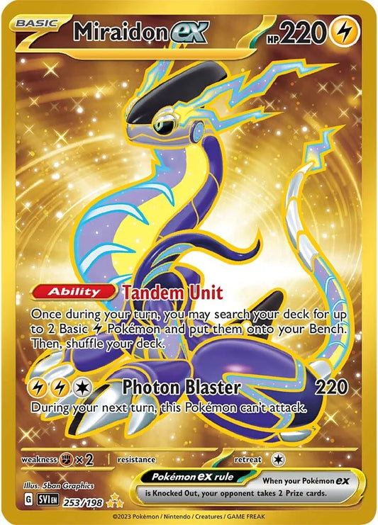 Miraidon EX (Hyper Rare) - 253 SVI